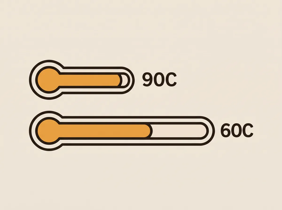 Session length and temperature compared between sauna types