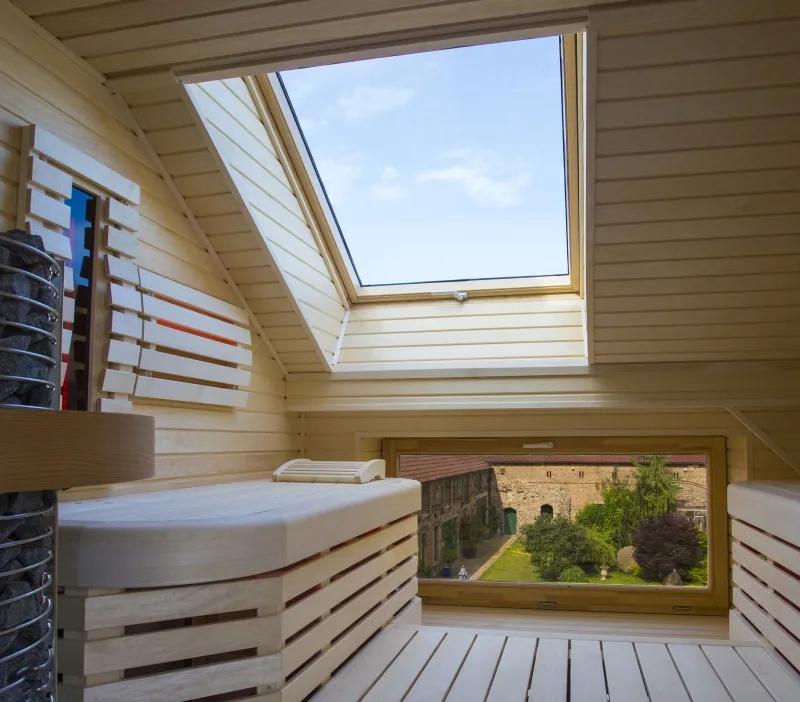 Auroom Natura / Arti outdoor spa buildings