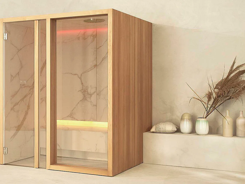 Effegibi indoor design saunas