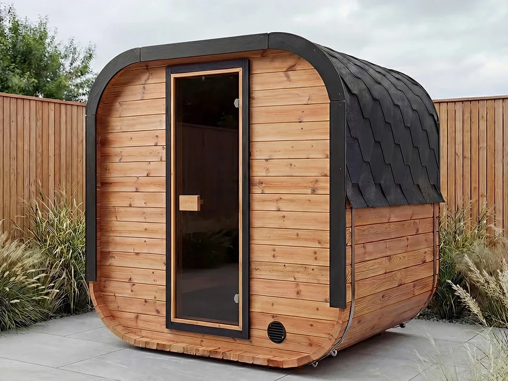 Polar Recovery Sauna Cube outdoor cabin, electric