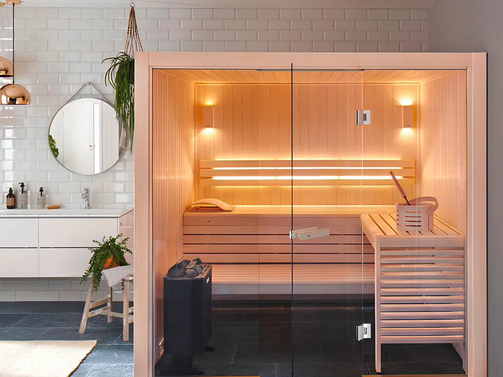 Tylö Harmony indoor cabin, traditional electric